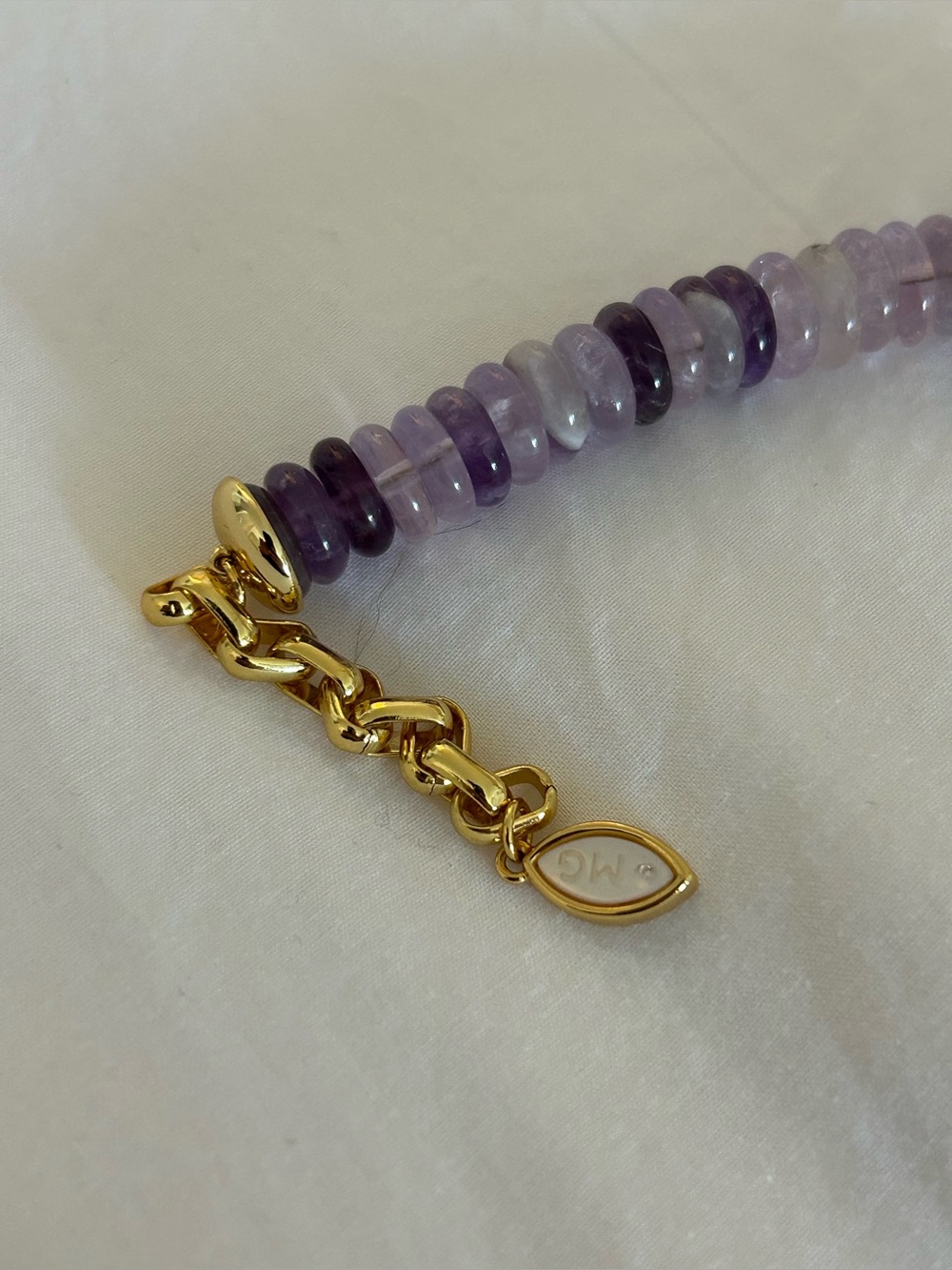 New Mignonne Gavigan amethyst necklace - Picture 2 of 3